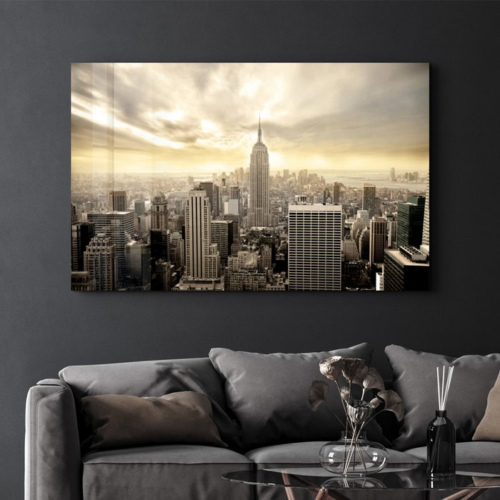 Wallity Pintura Decorativa de Vidrio Templado Multicolor 46 x 72 cm Wallity Pintura Decorativa de Vidrio Templado Multicolor 46 x 72 cm